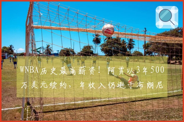 WNBA历史最高薪资！阿贾以3年500万美元续约，年收入仍逊于布朗尼